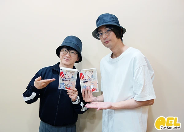 キャストインタビュー写真4 阿部 敦さん、江口拓也さん